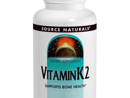 Vitamin K2 ( Vitamin K-2 ) 60 tabs, from Source Naturals Online now