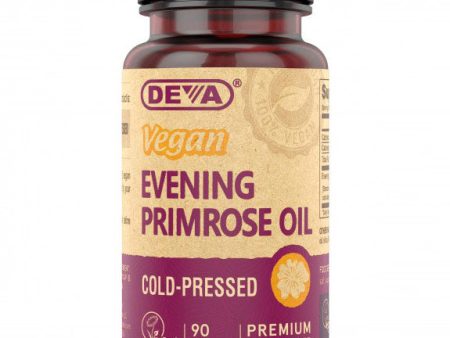 Vegan Evening Primrose Oil, 90 Vegan Caps, Deva Nutrition Online