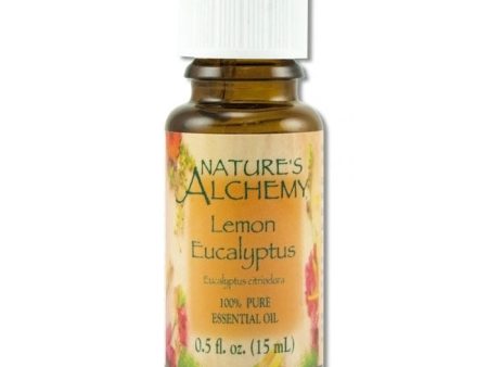 Pure Essential Oil, Lemon Eucalyptus, 0.5 oz, Nature s Alchemy For Cheap