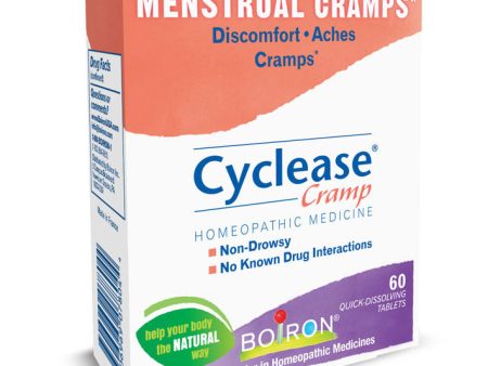 Cyclease Cramp, Menstrual Cramp Relief 60 tabs from Boiron For Sale