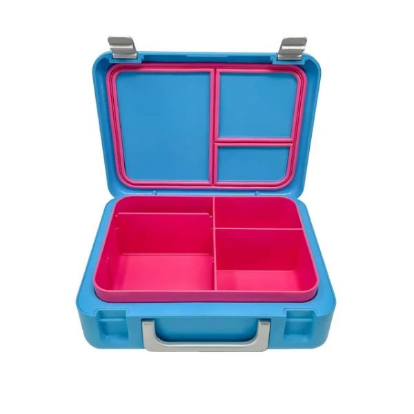 MrBeast Feastables World s Coolest Collectible Lunch Box, BPA-Free, Blue Pink Sale