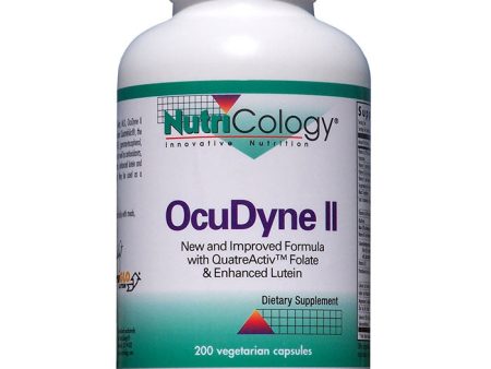 OcuDyne II Eye Support 200 caps from NutriCology Discount