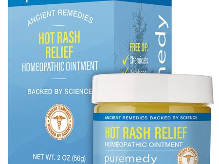 Hot Rash Relief Homeopathic Ointment, 2 oz, Puremedy Online Hot Sale