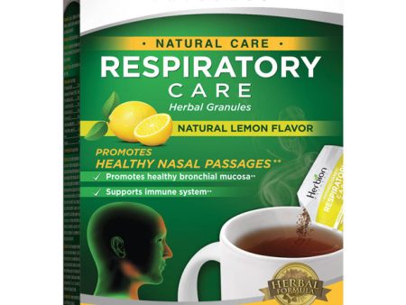 Respiratory Care Herbal Granules - Lemon Flavor, 10 Sachets, Herbion Sale