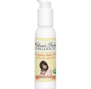 Organic Baby Oil - Mandarin Coconut, 4 oz, Nature s Baby Organics Online