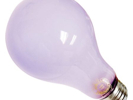 Chromalux Light Bulb Frosted A21 - 100W, 1 Bulb, Lumiram Discount