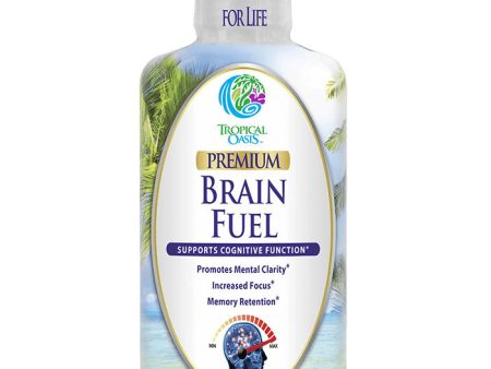 Brain Fuel Liquid, 32 oz, Tropical Oasis on Sale