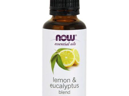 Lemon-Eucalyptus Oil, Essential Oil 1 oz, NOW Foods Fashion