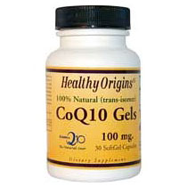 CoQ10 100 mg, 30 SoftGels, Healthy Origins Supply