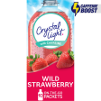 Bebida Crystal Light Fresa Sin Azúcar Mezcla de Singles con Cafeína, 10 ct On-the-Go-Packets 31.1gr Sale