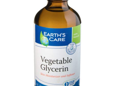 100% Natural Vegetable Glycerin, 8 oz, Earth s Care Online now