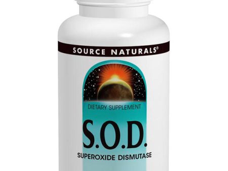 S.O.D. (Superoxide Dismutase) 2000 units, 90 Tablets, Source Naturals Online Sale