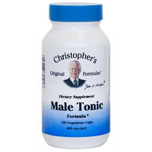 Male Tonic Formula Capsule, 100 Vegicaps, Christopher s Original Formulas Supply