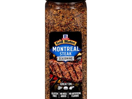 McCormick Grill Mates Montreal Steak Seasoning, Value Size, 29 oz Supply