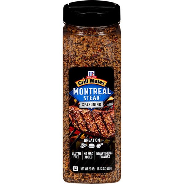 McCormick Grill Mates Montreal Steak Seasoning, Value Size, 29 oz Supply