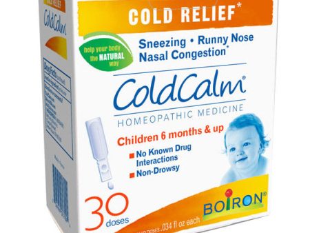 ColdCalm For Children 6 Months+ (Cold Calm), 30 Liquid Doses, Boiron For Sale