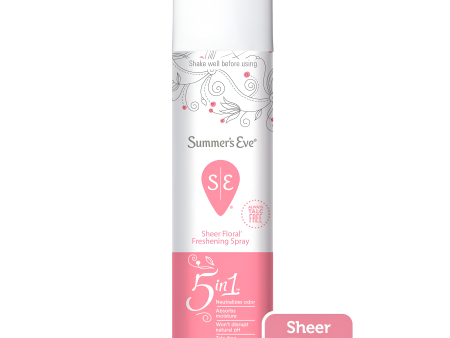 Spray refrescante floral transparente - Summer s Eve, 2 oz (56.7gr) Cheap