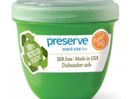 Mini Food Storage Container, Apple Green, 8 oz, Preserve Cheap