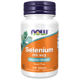 NOW Suplementos, Selenio 100 mg  (L-Selenometionina) en tabletas Sale