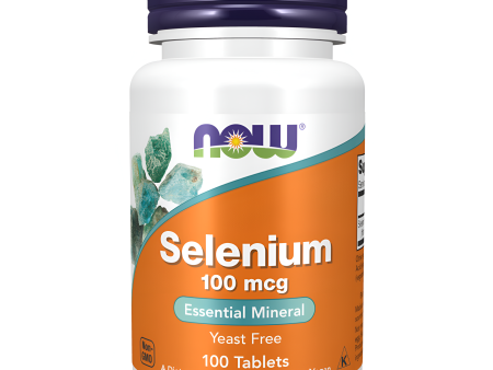 NOW Suplementos, Selenio 100 mg  (L-Selenometionina) en tabletas Sale