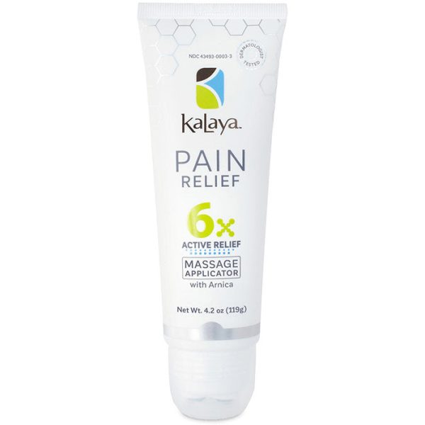 6x Extra Strength Pain Relief Cream with Massage Applicator, 4.2 oz, KaLaya Hot on Sale