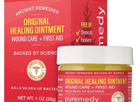 Original Healing Ointment, Wound Care & First Aid, 1 oz, Puremedy Online