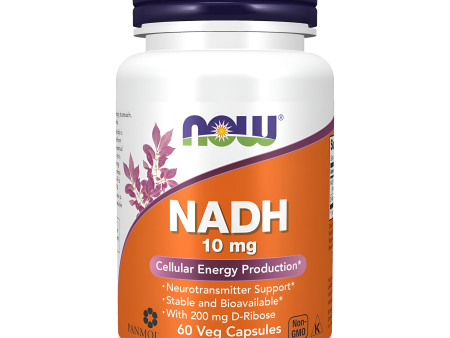 Now suplemento NADH 10mg , 60 tabletas vegetarianas Discount