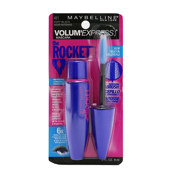 Mascara de Pestañas the rocket 411 Maybelline Fashion