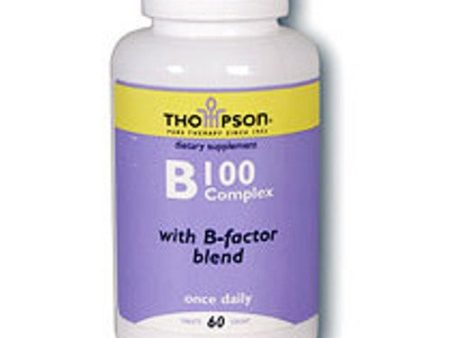 Vitamin B 100 Complex 60 tabs, Thompson Nutritional Products Online Sale