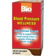 Blood Pressure Wellness, 60 Tablets, Bio Nutrition Inc. Online Sale