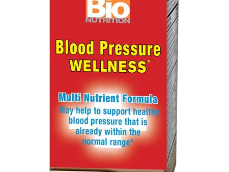 Blood Pressure Wellness, 60 Tablets, Bio Nutrition Inc. Online Sale