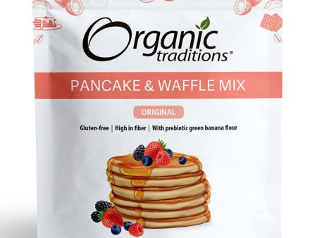 Pancake & Waffle Mix, Original, 10.6 oz (300 g), Organic Traditions Discount