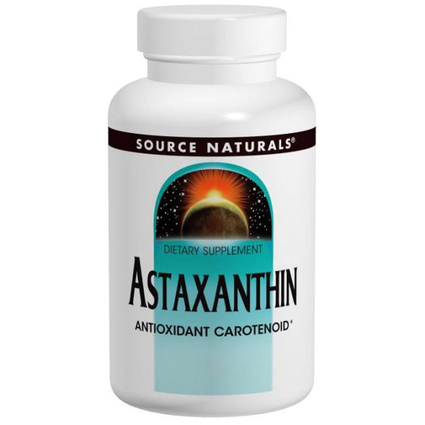 Astaxanthin 12 mg, 30 Softgels, Source Naturals Hot on Sale