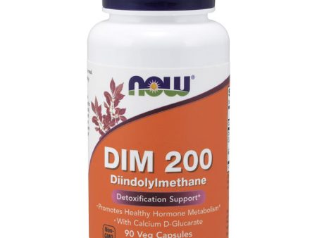 DIM 200 Diindolylmethane, 90 Vegetarian Capsules, NOW Foods Online