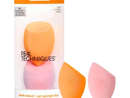 Real Techniques Iconic Blend + Set - Esponjas de maquillaje duo - 2 unidades Discount