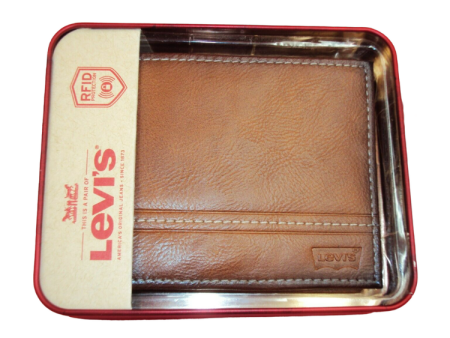 Billetera Levis Marron Claro For Sale