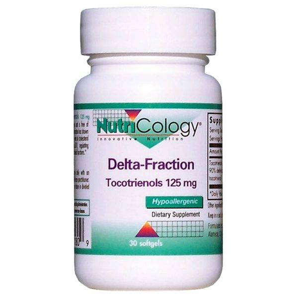 Delta-Fraction Tocotrienols 125 mg, 90 Softgels, NutriCology For Sale