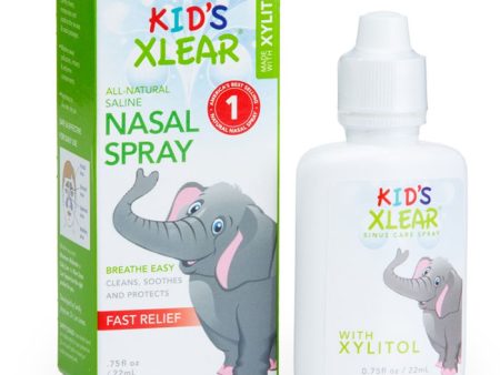 Xylitol and Saline Kid s Nasal Spray, 0.75 oz, Xlear (Xclear) on Sale