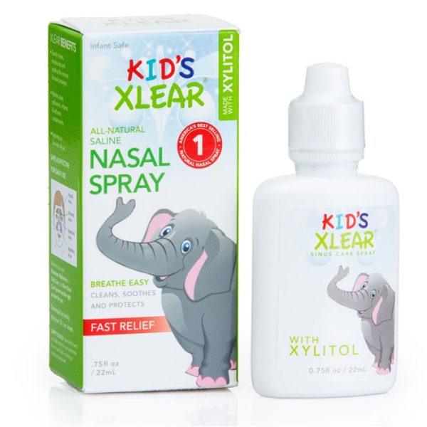 Xylitol and Saline Kid s Nasal Spray, 0.75 oz, Xlear (Xclear) on Sale