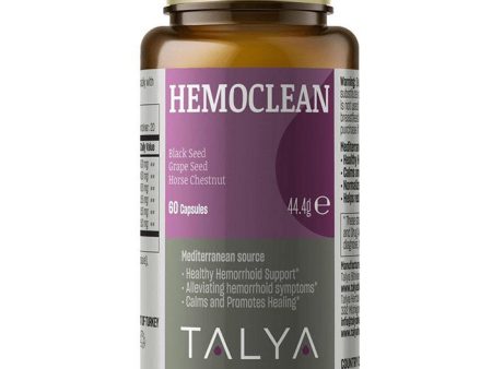 Hemoclean, Healthy Hemorrhoid Support, 60 Capsules, Talya Herbal Online now