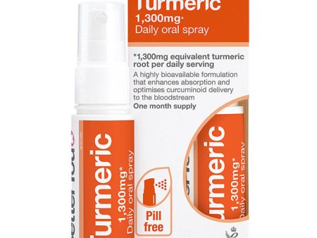 Turmeric Daily Oral Spray, 25 ml, BetterYou Online Sale