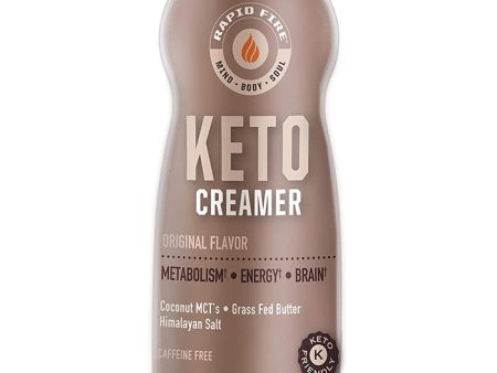 Keto Creamer, 8.5 oz, Rapid Fire For Sale