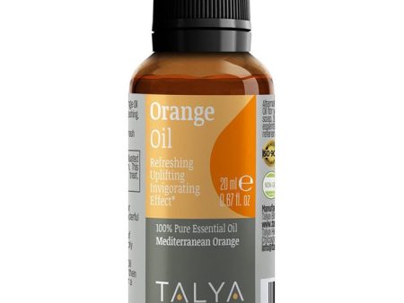 Orange Oil, Pure Essential Oil, 0.67 oz, Talya Herbal Hot on Sale