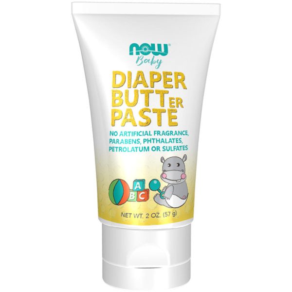 Baby Diaper BUTTer Paste, 2 oz, NOW Foods Online now