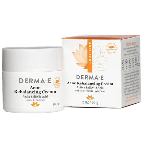 Derma E Acne Rebalancing Cream, 2 oz Online Sale