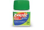 ZYRTEC TABLETAS CON EL INGREDIENTE ACTIVO CETIRIZINA HCL 10 mg. For Discount