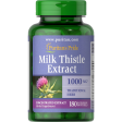 Milk Thistle Extract - Puritans Pride - 1000 mg - 180 Capsulas blandas Discount