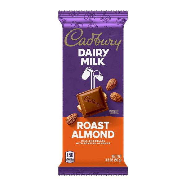 CADBURY DAIRY MILK - Roast Almond 99gr Online Hot Sale