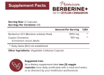 Berberine+ ceylon cinnamon 1200mg Nutriflair For Sale