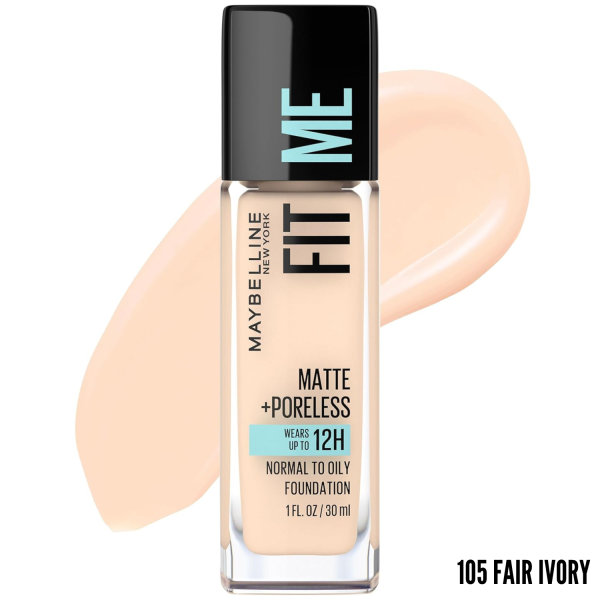 Base Liquida Fit Me Matte + Poreless - Maybelline For Cheap